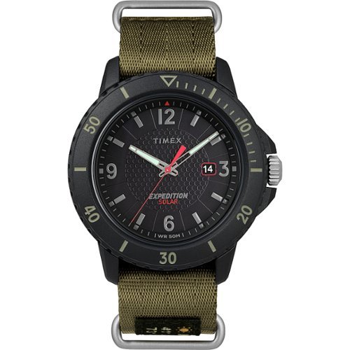 

Timex - Men's Expedition Gallatin Solar 45mm Watch - Green/Black