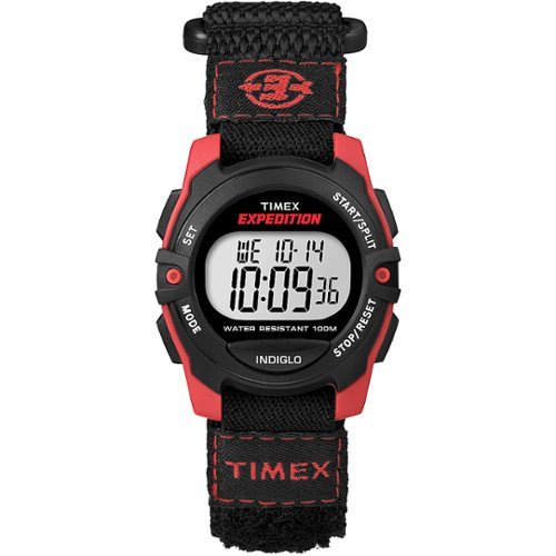 

Timex - Unisex Expedition Digital CAT 33mm Watch - Black/Red