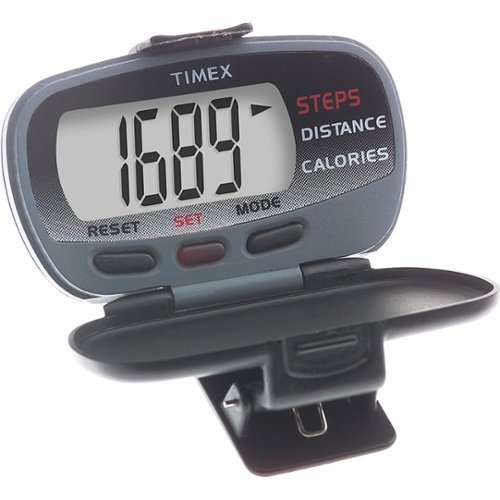 Timex Digital Pedometer Step + Distance + Calorie - Black/Gray