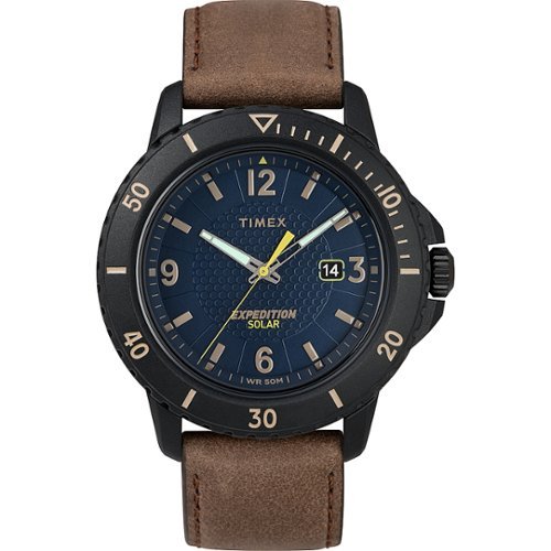 Timex Men's Expedition Gallatin Solar 45mm Watch - Brown/Black/Blue