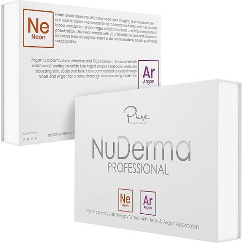 Pure Daily Care Nuderma Professional Portable High Frequency Skin Therapy Machine - White SHOP ONLINE
