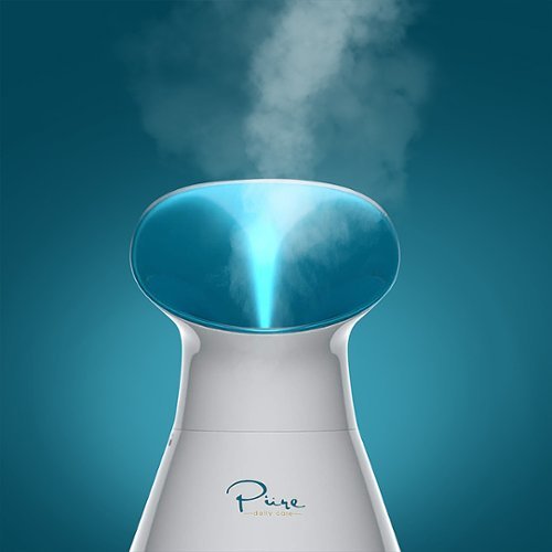 Pure Daily Care NanoSteamer Facial Steamer - White WORLDWIDE DELIVERY