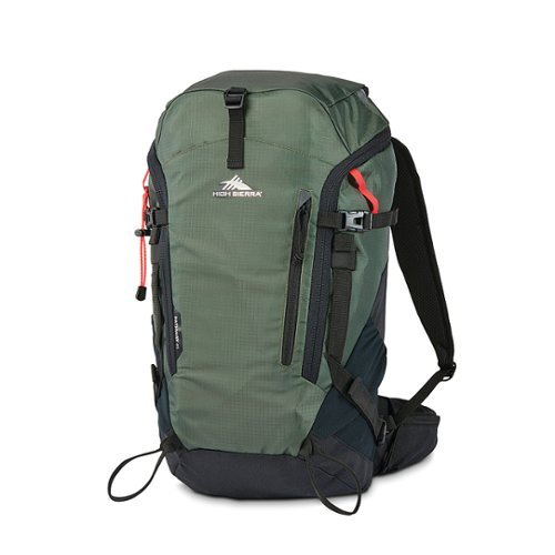 High Sierra - Pathway 2.0 45L Backpack - FOREST GREEN/BLACK