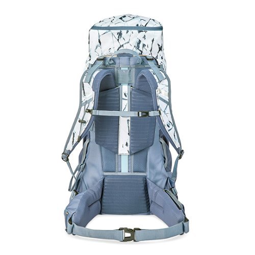 High Sierra Pathway 2.0 Women's 60L Backpack - WHITE CRACKED ICE/GREY BLUE WORLDWIDE DELIVERY