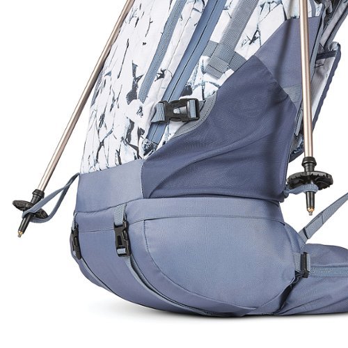 High Sierra Pathway 2.0 Women's 60L Backpack - WHITE CRACKED ICE/GREY BLUE WHERE TO BUY
