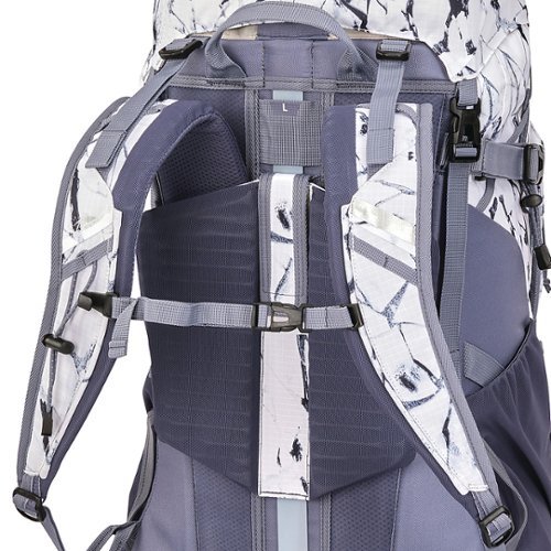 High Sierra Pathway 2.0 Women's 60L Backpack - WHITE CRACKED ICE/GREY BLUE BUY IN AUSTRALIA