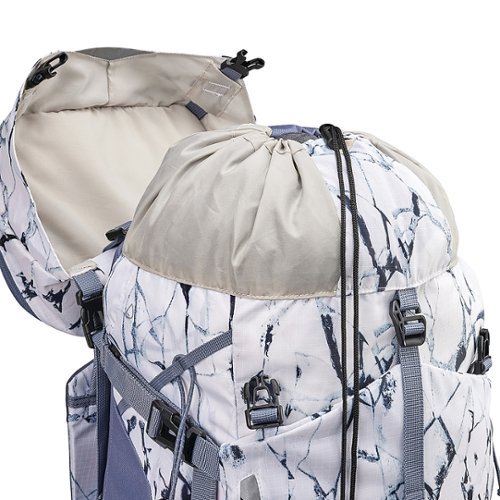 High Sierra Pathway 2.0 Women's 60L Backpack - WHITE CRACKED ICE/GREY BLUE BUY IN UAE