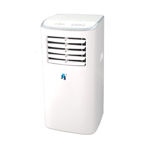 JHS - 3-in-1 8,000 BTU Portable Air Conditioner with Dehumidifer, Fan | Remote Control | For Rooms up to 250 Sq.Ft. - White