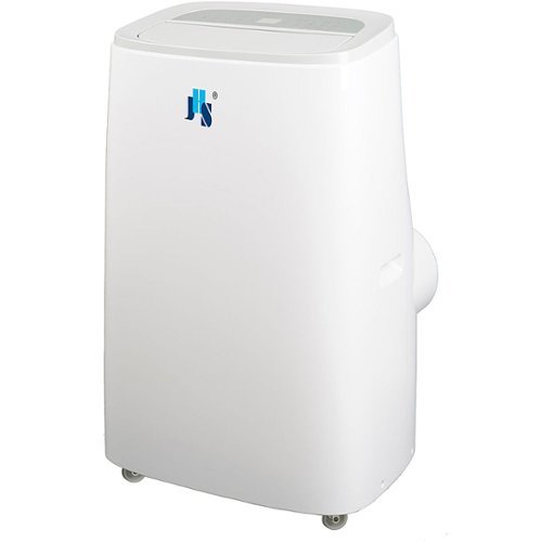 JHS - 3-in-1 14,000 BTU Portable Air Conditioner with Dehumidifer, Fan | Remote Control | For Rooms up to 550 Sq.Ft. - White