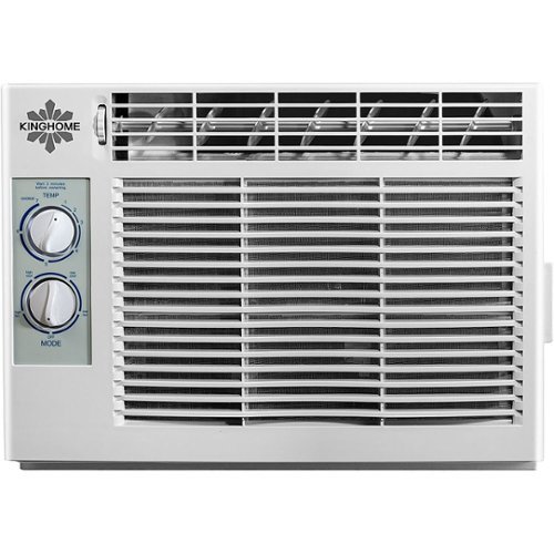 KingHome - 150 Sq. Ft. 5,000 BTU Window Air Conditioner - White