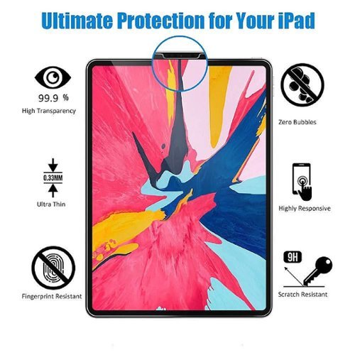 Techprotectus Tempered Glass Screen Protector for Apple iPad Pro 12.9-Inch - Clear HOW TO BUY