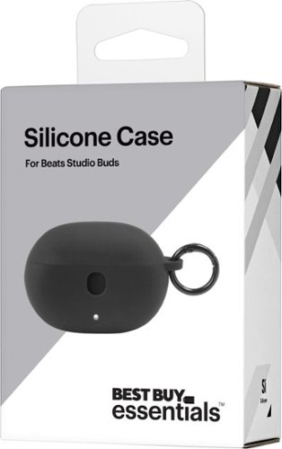 Best Buy essentials™ Silicone Case for Beats Studio Buds and Beats Studio Buds + - Black GLOBAL SHIPPING