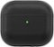 Insignia™ - Magnetic Leather Case for Apple AirPods (3rd Generation) - Black-Front_Standard