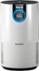 Shark - Clean Sense Air Purifier 500, Clean Sense IQ, NanoSeal True HEPA, 500 sq. ft., Filters 99.9% of allergens, Pro Odor Lock - White-Front_Standard