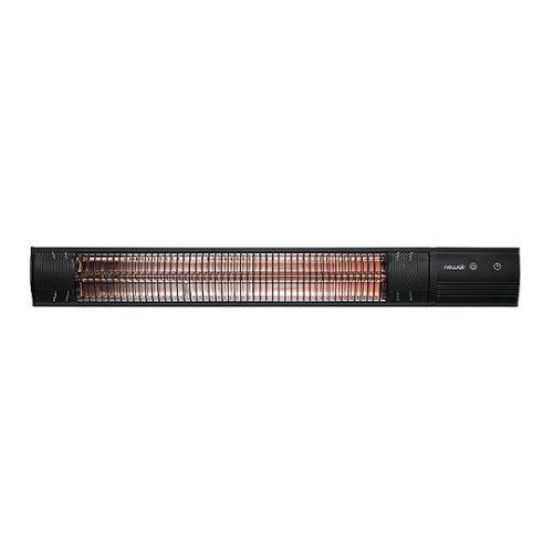 Newair 1,500-Watt Outdoor Infrared Wall Patio Heater - Black
