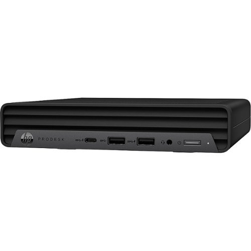 HP - Business Desktop ProDesk 600 G6 Desktop - Intel i5-10500T - 16 GB Memory - 256 GB SSD - Black