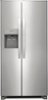 Frigidaire - 22.3 Cu. Ft. Side-by-Side Refrigerator - Stainless Steel-Front_Standard 