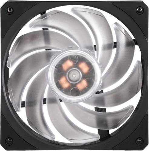 Cooler Master - Hyper 212 RGB Black Edition 120mm CPU Cooling Fan with RGB Lighting - Jet Black