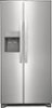 Frigidaire - 22.3 Cu. Ft. Side-by-Side Refrigerator - Stainless Steel-Front_Standard