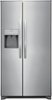 Frigidaire - 25.6 Cu. Ft. Side-by-Side Refrigerator - Silver-Front_Standard 