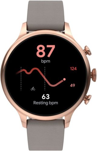 Fossil Gen 6 Smartwatch 42mm Gray Leather - Gray WHERE TO BUY