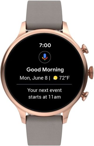 Fossil Gen 6 Smartwatch 42mm Gray Leather - Gray SHOP ONLINE