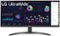 LG - 29” IPS LED UltraWide FHD 100Hz AMD FreeSync Monitor with HDR (HDMI, DisplayPort) - Black-Front_Standard