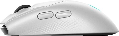 Alienware AW720M Tri-Mode Wireless Gaming Ambidextrous Mouse - Wireless - Lunar light GLOBAL SHIPPING