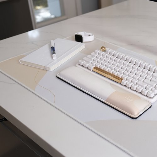 AZIO IZO Wireless Blue Clicky Switch Number Pad Keyboard - White Blossom GLOBAL SHIPPING