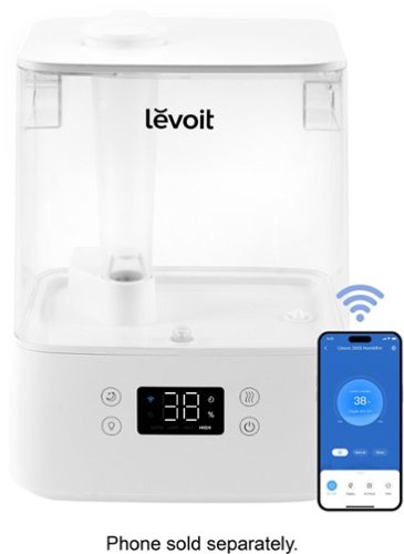 

Levoit - VeSync Classic 300S 1.58 gallon Ultrasonic Smart Humidifier - White