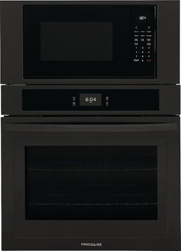 Frigidaire - 30" Electric Microwave Combination Oven with Fan Convection - Black