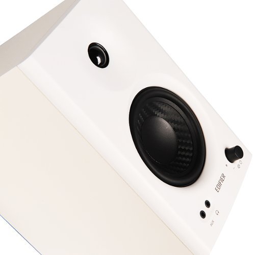 Edifier MR4 2.0 Monitor Reference Speaker System White - Best Buy