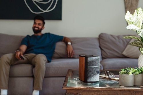 Edifier MS50A Classic Portable Wi-Fi Speaker - Wood SHOP ONLINE