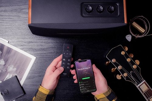 Edifier D12 Integrated Desktop Stereo Speaker - Wood WHERE TO BUY