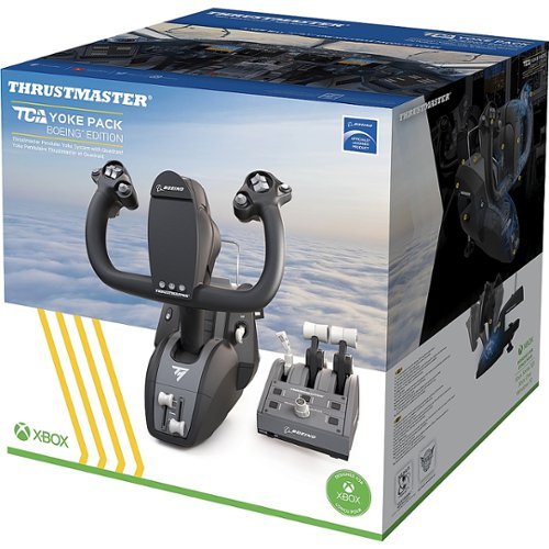 THRUSTMASTER ヨークフルセット Thrustmaster TCA Yoke Pack Boeing Edition for Xbox Series X|S