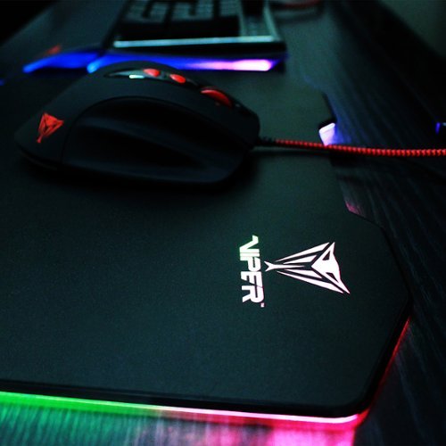Patriot Viper Gaming Mouse Pad with RGB Lighting - Black HOW TO BUY
