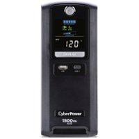 CyberPower - LX1500GU3 Battery Backup UPS Systems - Black
