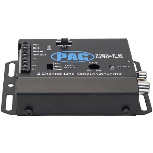 

PAC - LocPRO Advanced 2-Channel Active Line Output Converter with Auto Turn-On - Black