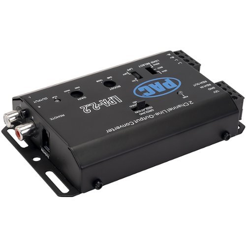 PAC LocPRO Advanced 2-Channel Active Line Output Converter with Auto Turn-On - Black BUY ONLINE