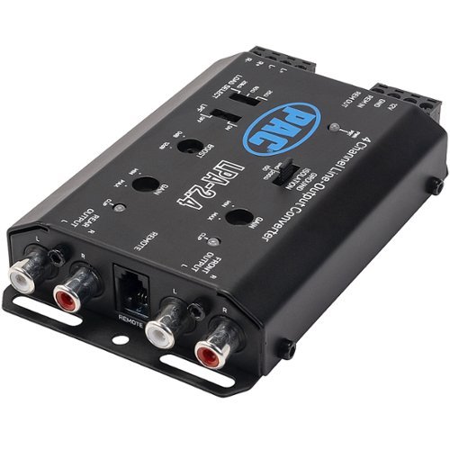 PAC LocPRO Advanced 4-Channel Active Line Output Converter with Auto Turn-On - Black SHOP ONLINE