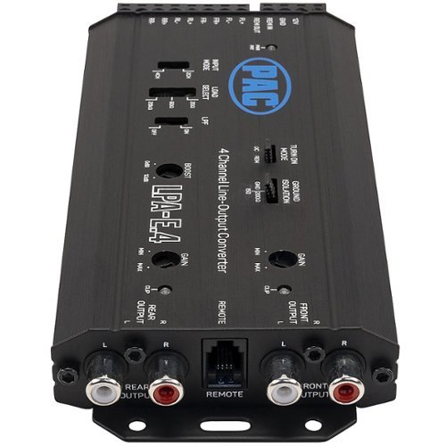 PAC LocPRO Advanced 2-Channel or 4-Channel Active Line Output Converter with Auto Turn-On - Black HOW TO BUY