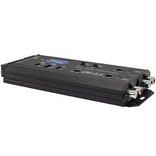 PAC LocPRO Advanced 2-Channel or 4-Channel Active Line Output Converter with Auto Turn-On - Black SHOP ONLINE