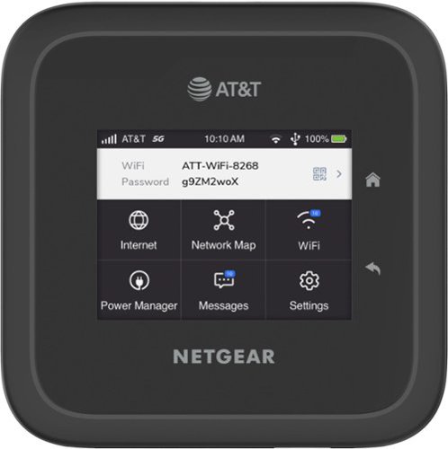 NETGEAR - Nighthawk M6 Pro Mobile Hotspot - Black (AT&T)