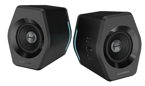 Image of Edifier - G2000 2.0 Bluetooth Gaming Speakers (2-Piece) - Black