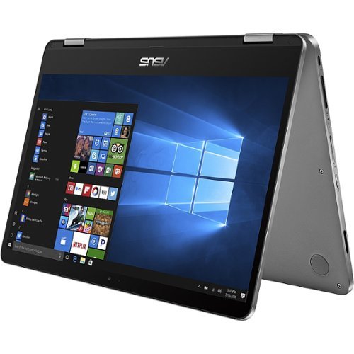 ASUS VivoBook Flip 14 J401MA 14 Laptop - Intel Pentium Silver - 4 GB Memory - 128 GB eMMC - Gray SHOP ONLINE