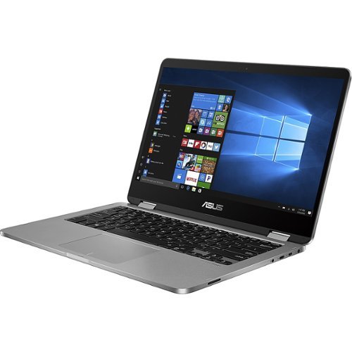 ASUS VivoBook Flip 14 J401MA 14 Laptop - Intel Pentium Silver - 4 GB Memory - 128 GB eMMC - Gray BUY IN EUROPE