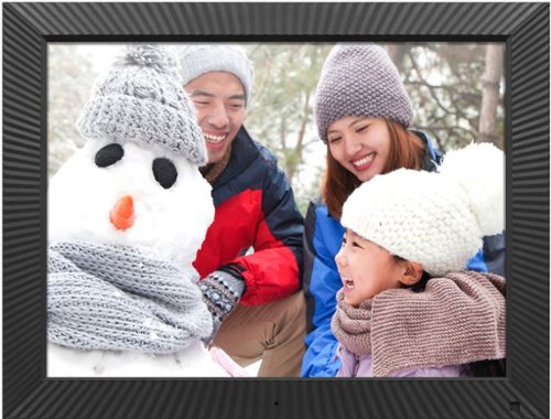 Aluratek 17 Touchscreen LCD Wi-Fi Digital Photo Frame - Black WORLDWIDE DELIVERY