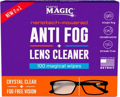 Image of Nano Magic Anti Fog + Lens Cleaner 100 Pack