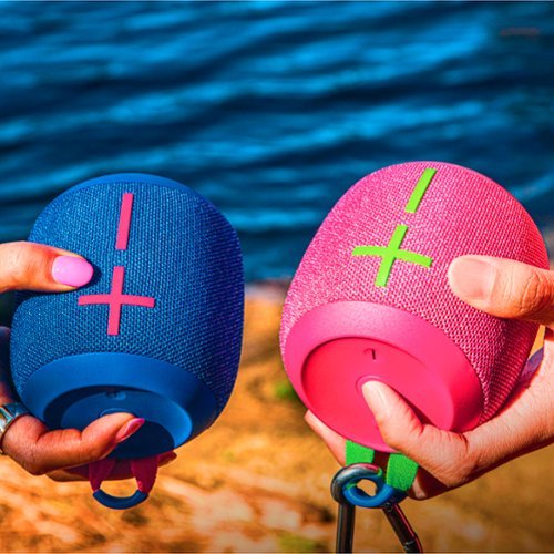 Ultimate Ears WONDERBOOM 3 Portable Bluetooth Mini Speaker with Waterproof/Dustproof Design - Hyper Pink HOW TO BUY