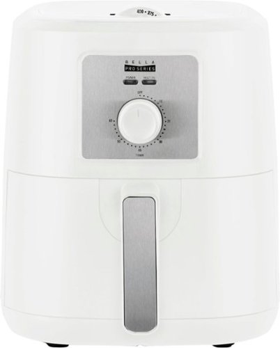 

Bella Pro Series - 4.2-qt. Manual Air Fryer - White